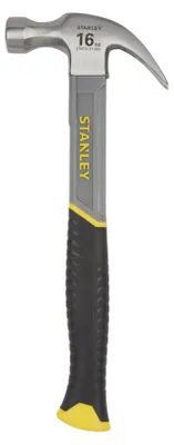 Image de Marteau arrache-clous manche fibre de verre STANLEY STHT0-51309 450g