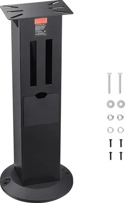 Immagine prodotto di SucceBuy Supporto per levigatrice da banco con base e piastra di montaggio 28x17cm