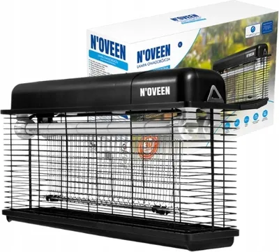 Zdjęcie produktu dla Lampa Owadobójcza N'oveen Ikn36 Ipx4 36W Na Komary Muchy Ćmy Osy Zewnętrzna