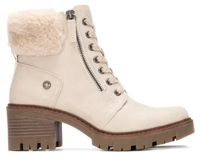 Image de REFRESH, bottines pour femmes, modèle 172911, couleur beige, taille 38 EU, couleur : beige, taille : 38 EU