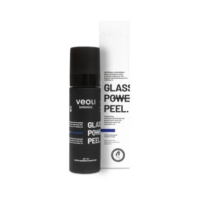 Zdjęcie produktu dla VEOLI BOTANICA Glass Skin Power Peel 30 ml - Nawilżająco-rozświetlający żelowy peeling do twarzy