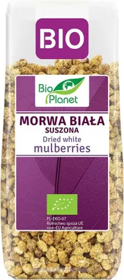 MORWA BIAŁA SUSZONA BIO 100 g - BIO PLANET