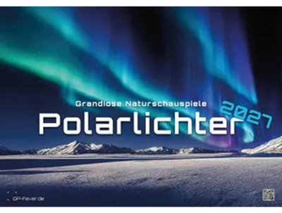 Immagine prodotto di Aurore boreali: spettacoli naturali grandiosi - 2027 - Calendario formato DIN A3