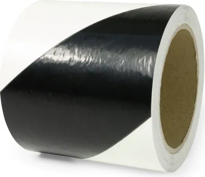 Produktbild von Dreifke® Warnmarkierung linksweisend,Folie,langnachleuchtend/schwarz,160-mcd,...
