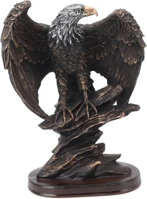 Zdjęcie produktu dla Figura orła 15x10x24,5 cm, żywica, do użytku zewnętrznego