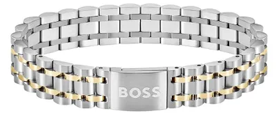 Immagine prodotto di Elegante bracciale bicolore in acciaio da uomo Owan 1580647