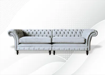Produktbild von Sofa Couch Stoff Polster Sofas Couchen Wohnzimmer Design 4 Sitzer 265cm big xxl