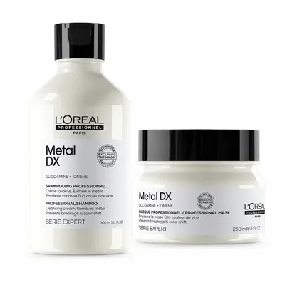 Produktbild von L'Oréal Professionnel Metal DX Set Shampoo 300 ml & Maske 250 ml