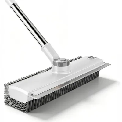 Produktbild von Bodenreinigungsbürste 3-in-1 - mit verstellbarem Stiel
