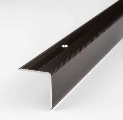 Produktbild von PROVISTON | Treppenkanten- & Winkelprofil | Aluminium | 30 x 32 x 1000 mm | Bronze Dunkel