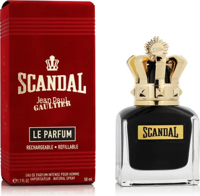 Produktbild von Jean Paul Gaultier Scandal for Men Le Parfum Nachfüllbar – 50 ml – Eau de Parfum Intensivspray – Herrenparfum