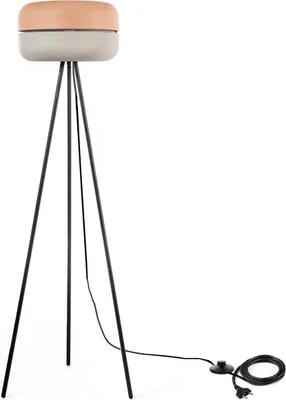 Image de Idra Lampadaire en métal noir
