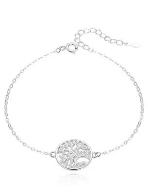 Produktbild von Silbernes Armband mit dem Baum des Lebens AGB593 / 21