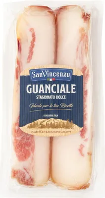 Produktbild von Guanciale gereift Dolce a Fette Italienisch 170g - San Vincenzo