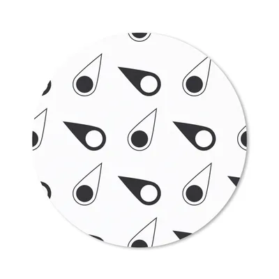 Produktbild von MuchoWow® Mauspad Mousepad Kompass - Muster - Reisen 50x50 cm - Mousepads - Maus Mat - Pad - Mausunterlage - Vinyl
