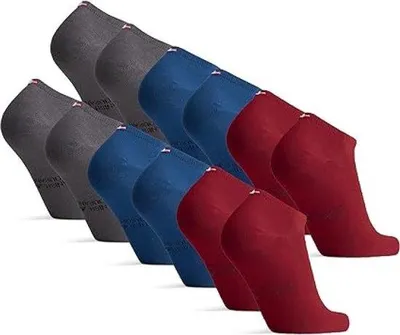 Productafbeelding van Famanu sneakersokken van bamboe-viscose, zacht en ademend - 6 paar