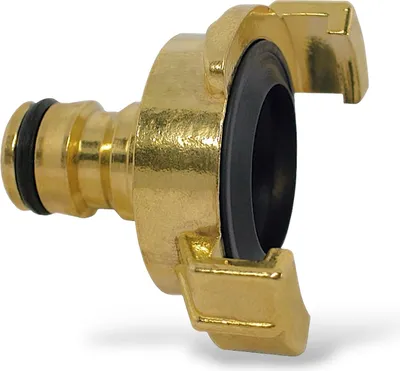 Produktbild von Übergangsstück Adapter Steckkupplung mit Schnellkupplung Messing