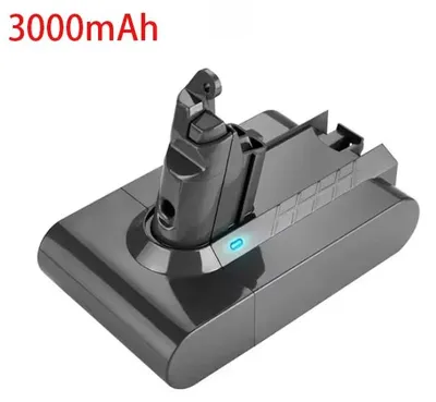 Produktbild von Ersatzakku für Staubsauger - V6 - Li-Ionen - 3000 mAh - 21,6 V - Kompatibel mit DC58 DC59 DC61 DC62 SV09 SV07 SV06 SV04 SV03