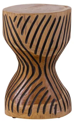 Immagine prodotto di MASSIVMOEBEL24 | UNIKA #101 Sgabello in radice di teak - natur 29x29x45