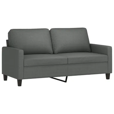 Produktbild von 2-Sitzer-Sofa Dunkelgrau 140 cm Stoff