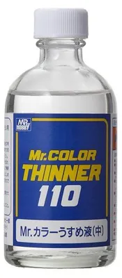 Obrázok produktu pre GUNZE GST102 T-102 Mr. Color Thinner 110 (110 ml)