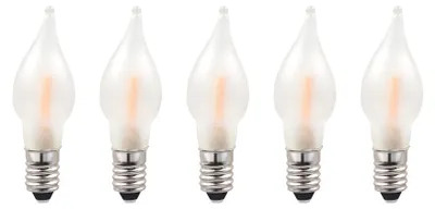 Produktbild von Ersatzkerzen LED-Filament 10-55V 0,5W, 5Stk E10, 4-24 Brennstellen innen 151305