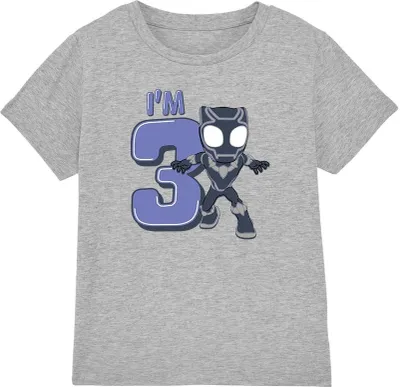 Produktbild von Black Panther - T-Shirt für Kinder - 3 Geburtstag TV4864 (128) (Sport Heide)