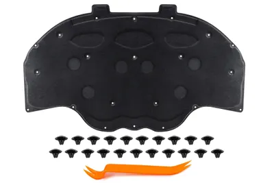 Produktbild von HERSTMOTO Motorhaubendämmung Motorhauben-Dämmmatte MIT CLIPS FÜR MERCEDES C-KLASSE W204/S204 T-MODELL 2007-2014/C204 COUPE 2011-2014 A2046820626