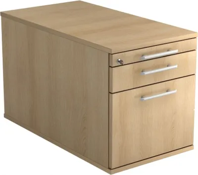 Produktbild von SIGNA TC20 RE - Rollcontainer Eiche mit Hängeregistratur Relinggriff Kunststoff