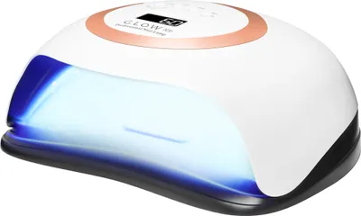 Obrázek produktu pro Lampa na nehty UV LED Glow V1 168W - zlatá