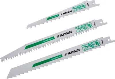 Produktbild von PARKSIDE® Sägeblatt-Set 3tlg. (Grünschnitt)