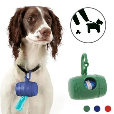 Produktbild von Hunde-Hygienebeutel-Behälter (mit 15 Beuteln)