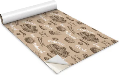 Obrázek produktu pro Samolepicí fólie na nábytek - dekorační fólie - stolní nábytek - lze stříhat na míru - přírodní zelenina - 100 x 50 cm