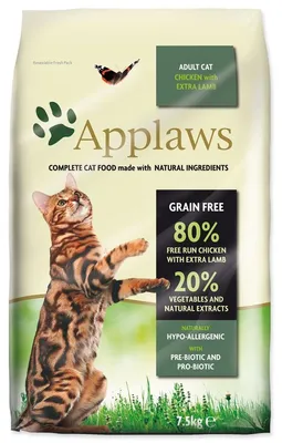 Obrázek produktu pro Applaws 5060333439637, Dospělý jedinec, Jakékoli plemeno, Kuřecí maso, Losos, 7,5 kg