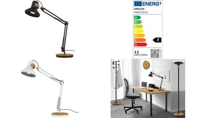 Produktbild von UNILUX LED-Tischleuchte BAYA BAMBOO, weiß-bambus