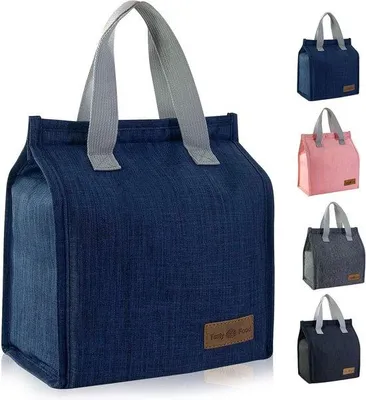 Produktbild von Famanu Isolierte Lunchtas für Erwachsene - Wiederverwendbare Kühltasche für Arbeit und Unterwegs