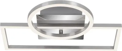 Produktbild von LED Deckenleuchte dimmbar Memoryfunktion drehbar Metall chrom-alu 19,6W Briloner