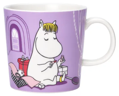 Produktbild von Moomin by Arabia Mumins Snorkmädchen Tasse  0,3 l lila