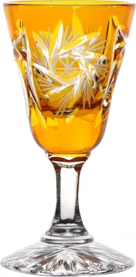 Produktbild von Likörglas Schleuderstern 25 ml, gelb