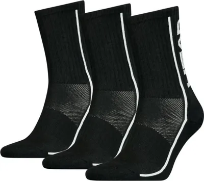 Produktbild von 3er Pack HEAD Performance Crew Socken Uni black 35-38