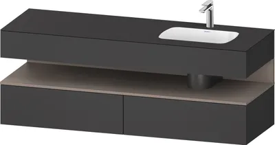 Produktbild von DURAVIT QA4796043490000 QTG EWT KWTU 1600 Wß Hgl. Be