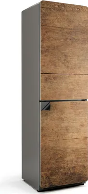Produktbild von Holzbrettstruktur – Magnetische Kühlschrank Abdeckung – Dekorfolie magnetisch Küche – Kühlschrank Magnet Deko – selbstklebende Magnettafel – Magnetfolie für Kühlschranktür – 60x205 cm