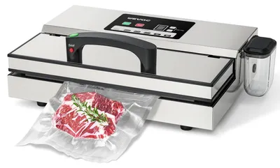Vakuumiermaschine Edelstahl 16 l/min 30 cm Schweißnaht regelbar