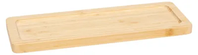 Produktbild von Servierbrett fur Aperitifs/Fingerfood - 30 x 11 cm - Bambusholz - Getrankebrett - Tapasbrett