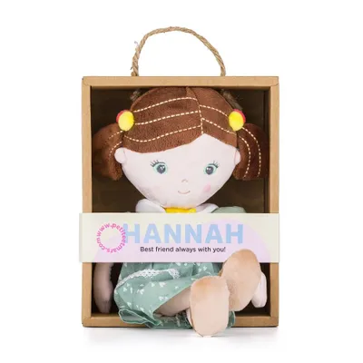 Zdjęcie produktu dla PETITE&MARS Pluszowa lalka Hannah 0+, 35 cm