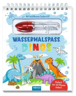 Produktbild von Trötsch Wassermalspaß mit Zauberstift Dinosaurier