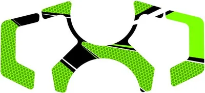 Produktbild von PUIG 9626V Radikal Yoke Protector  passend fuer KAWASAKI NINJA 400 Grün