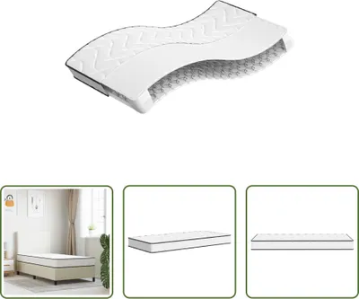 Immagine prodotto di The Living Store Materasso Bonnell a molle medie 100x200 cm