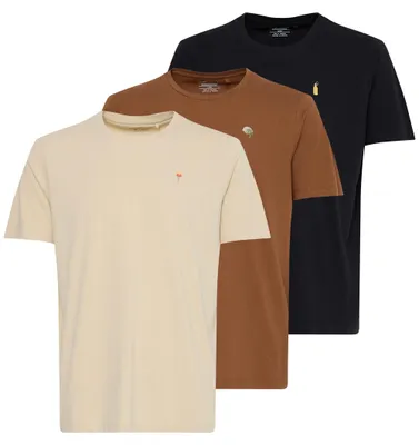 Produktbild von Blend BHTee Herren 3-Pack T-Shirts Shirts Kurzarm mit Print Rundhals Regular fit