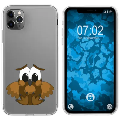 Produktbild von PhoneNatic Case kompatibel mit Apple iPhone 11 Pro Silikon-Hülle Cutiemals M9